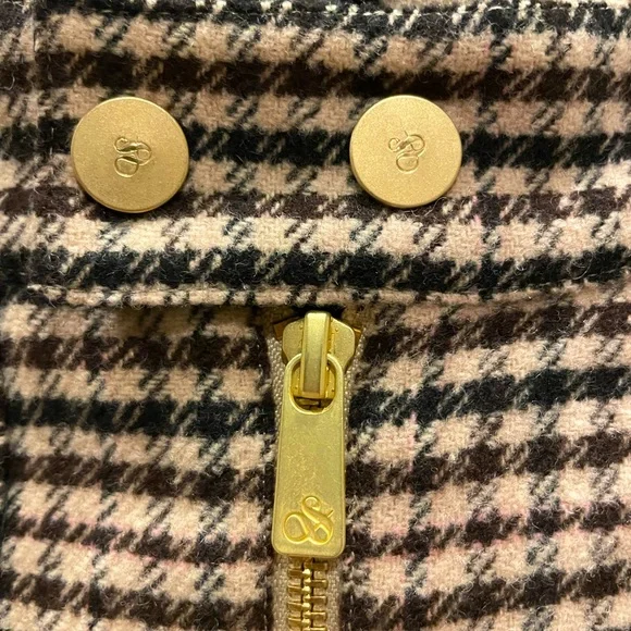 Scotch and Soda plaid a-line mini skirt, size S - Picture 3 of 9